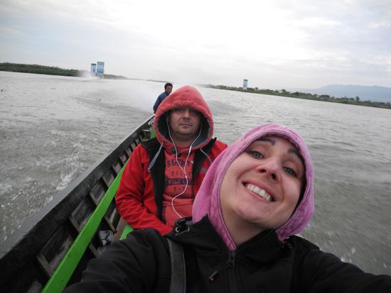 morgens um 07:00 Uhr auf dem See