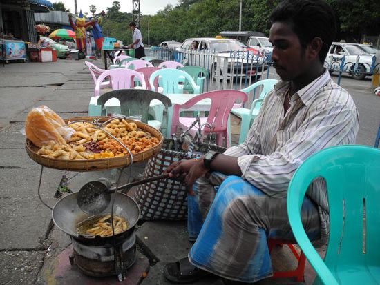 transportables Fritiergeschäft