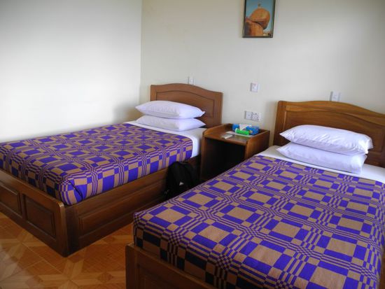 unser Zimmer im Mountain Top Hotel