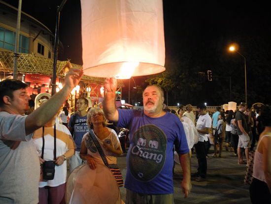 dieser Ballon hat die Flugtemperatur schon fast erreicht