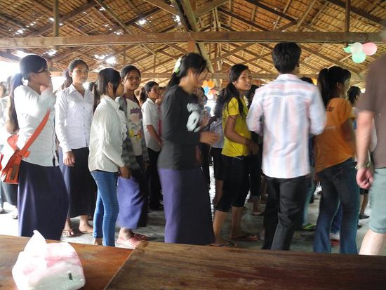 Dancing auf kambodianisch