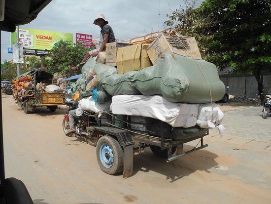 unterwegs in Kambodscha