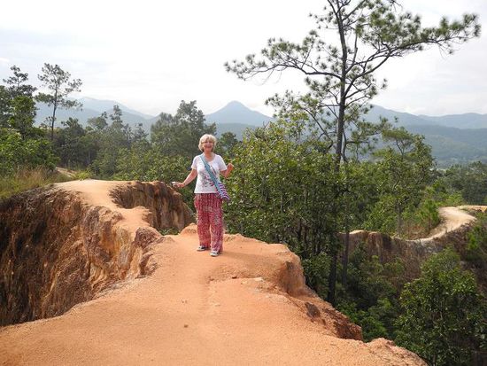 Pai Canyon, weiter haben wir uns nicht getraut