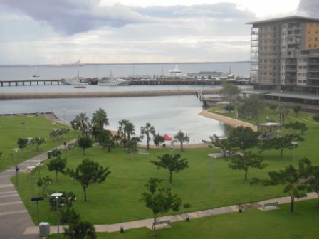 Hafen in Darwin.