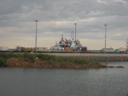 Hafen in Darwin.