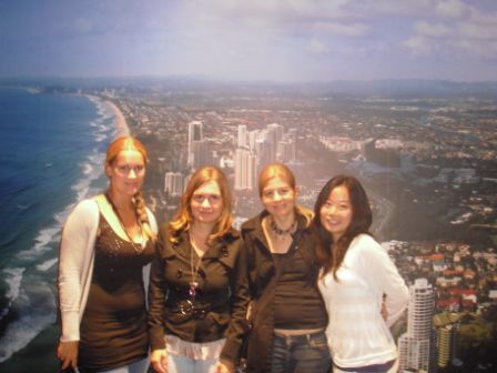 Judith, Ich, Tina und Yana