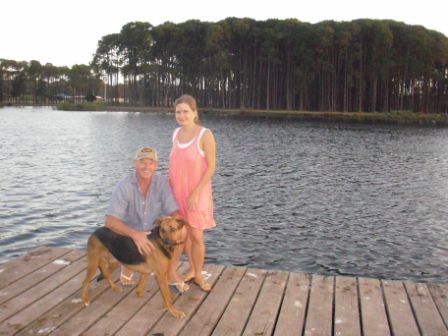 Cliff und ich im Pizzey Park – ein Geheimplatz der Australier