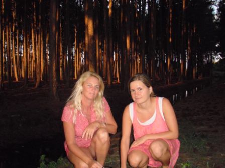Lisa und ich im Pizzey Park