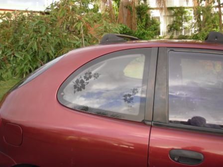Meine Auto-Sticker.