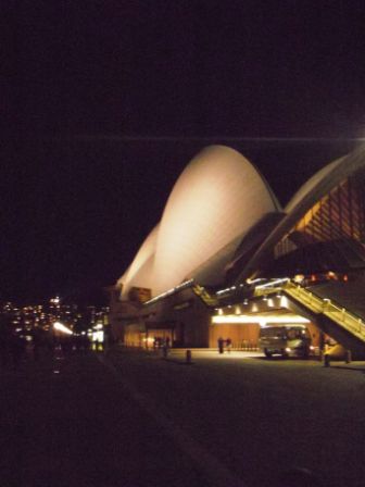 habe ich in Sydney auch die Oper besichtigt...