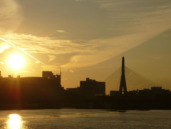 Boston vom Wasser aus