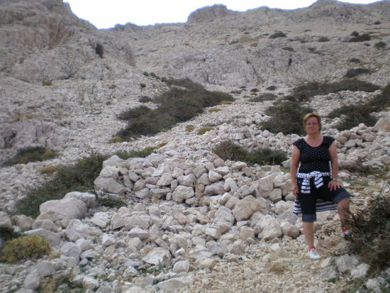 ...man sieht nicht, wie steil es bergan geht...