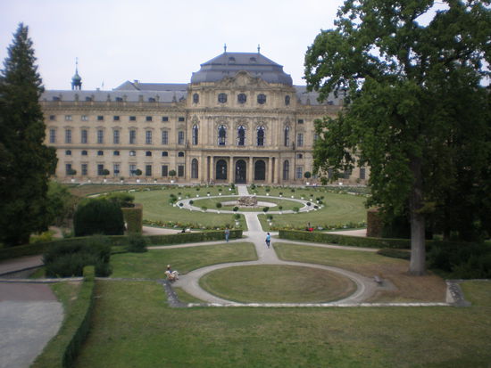 Hofgarten der Fürstbischhöflichen Residenz Würzburg