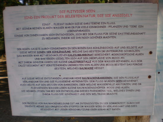 Nationalpark Plivicer Seen