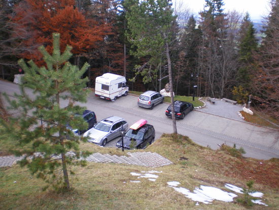 Parkplatz am Burghotel Falkenstein
Ausgangspunkt für einen wunderschönen Rundgang.