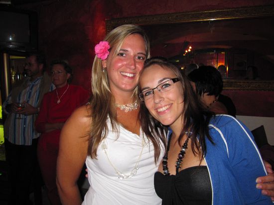 Carinas Abschied - sie reist auch einmal um die Welt - nur anders rum