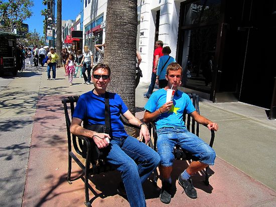 die Herren auf der Single Bank 