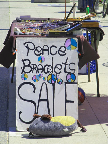 der Venice Boardwalk beginnt...