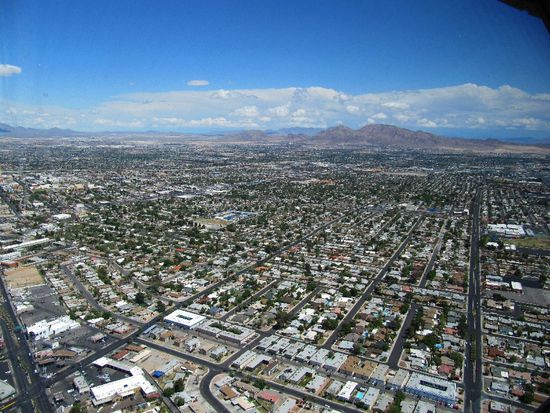 Wohnsiedlungen - eigentlich ist das das wahre Las Vegas