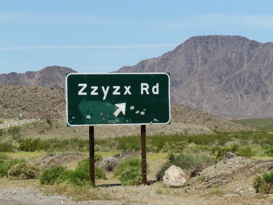 xyz - es gab immer schon zu wenig Orte mit diesen Buchstaben