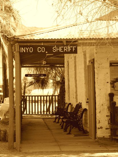 auf der Durchreise in Shoshone