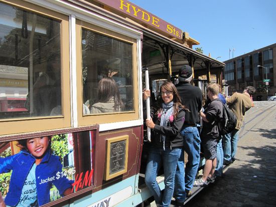 Cable Car muss natürlich sein