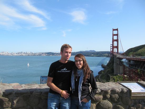 auf der andern Seite der Brücke