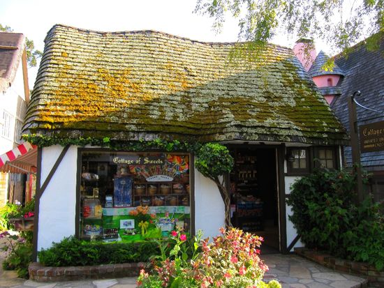 Carmel mit seinen total süßen Häuschen