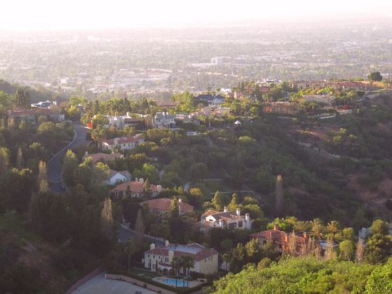 Mullholland-Drive und ein paar nette Villen