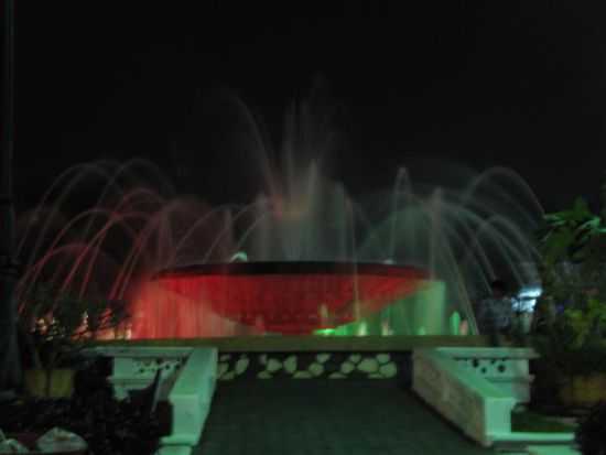 Springbrunnen am Nam Phu