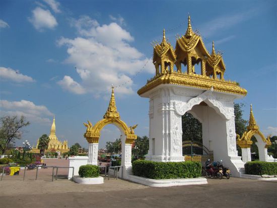 Nationalsymbol von Laos: Pha That Luang