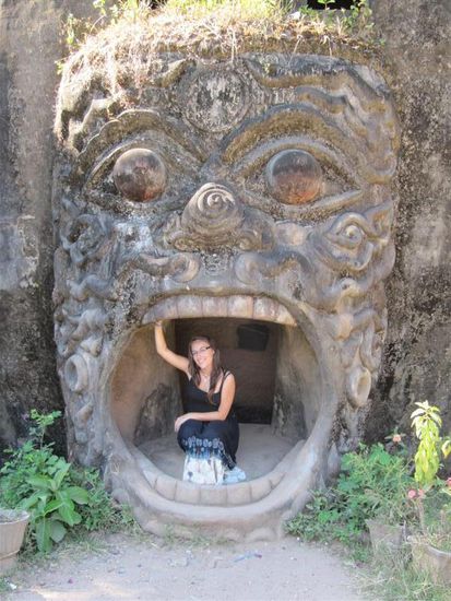 Eingang in "die Welt"