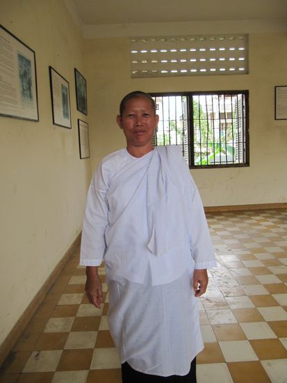 ein weiblicher Mönch