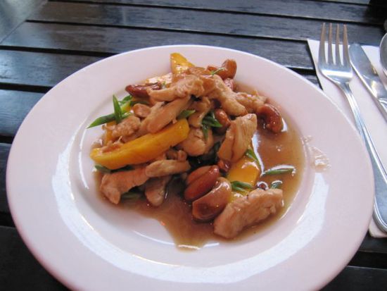mmmh mit Mango und Cashewnüssen..lecker