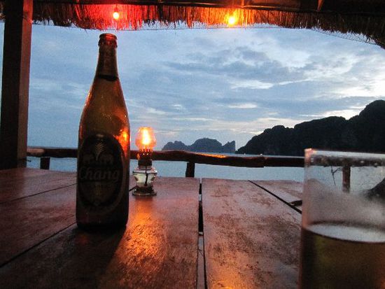 Und abends noch ein Bierchen im Carpe Diem, dieses Ritual sollte uns bleiben