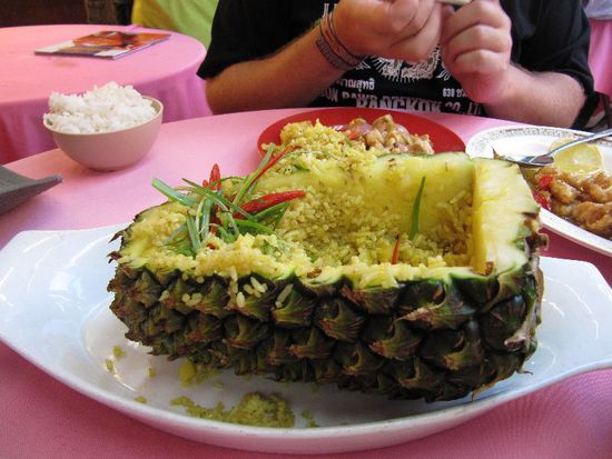 besser Reis aus der Ananas