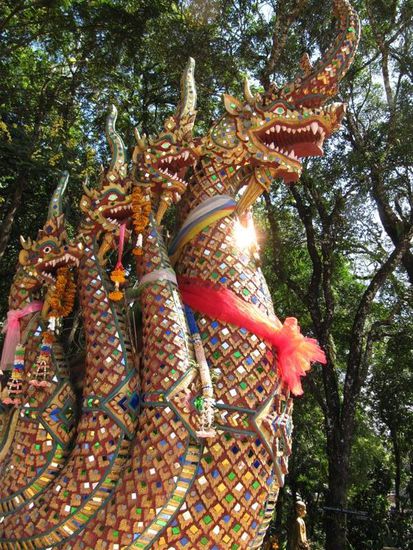 Am Fusse des Doi Suthep