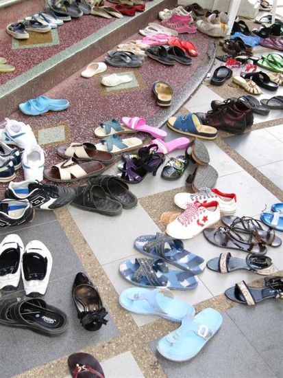 Aber da bin ich nicht allein 