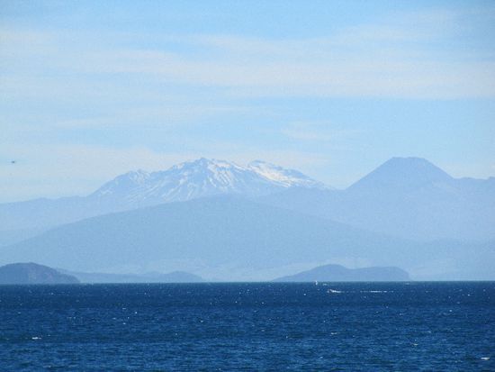 Tongario Nationalpark von weitem