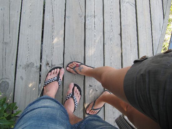 Kein gscheites Foto von uns am scenic Lookout...das war noch das beste