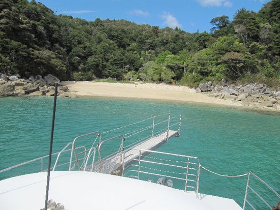 Landeanflug an den Startstrand