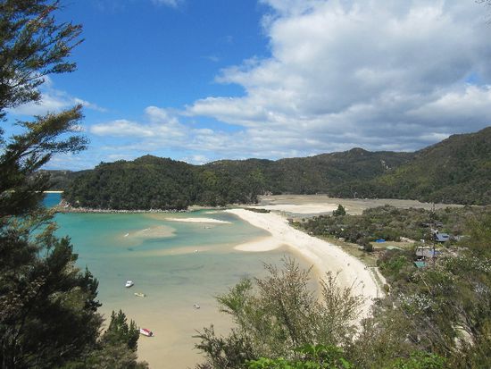 da hinten rechts war das Tidal Crossing