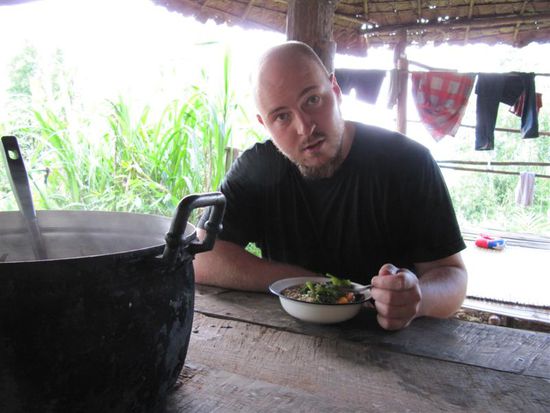 Ka ma des essen? ja, lecker lecker (wie die HollaenderInnen sagen)