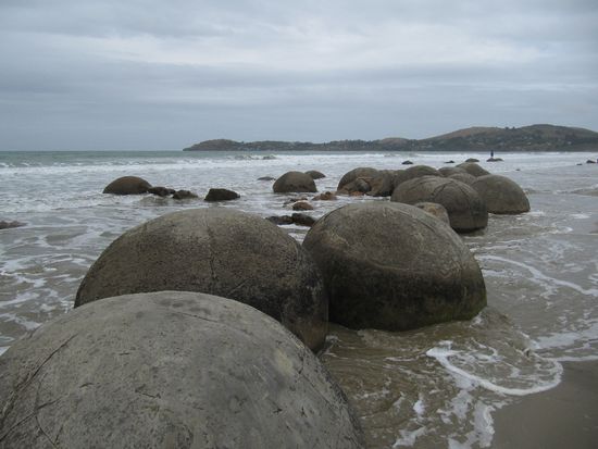 die Boulders auf dem Weg nach Christchurch
