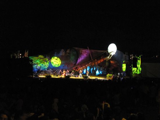 Bühne des Tapati Festivals