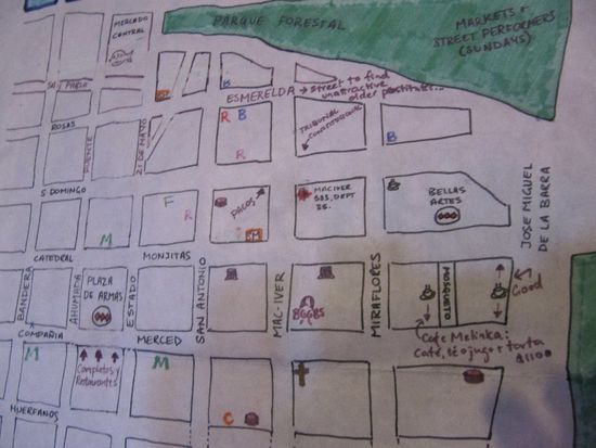 Interessant der Eintrag für die Straße "Esmeralda"...wir haben übrigens in der Mac(G)iver Straße gewohnt 