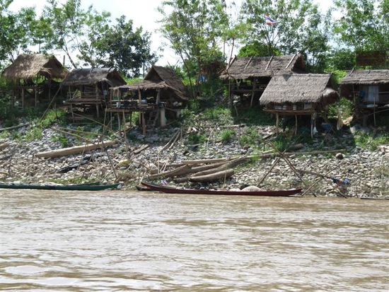 Fischerdorf in Thailand