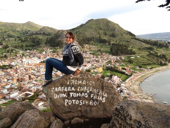 ich kann euch sagen, dieser Aufstieg war mehr als schweisstreibend - vor allem weil ueber 3700 m oder so