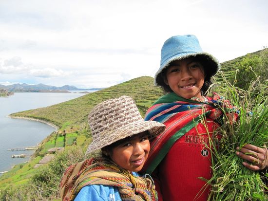Auch dieses Foto hatte seinen Preis - die kleinen haben sich gleich fuer ein Shooting angeboten "pagame!"