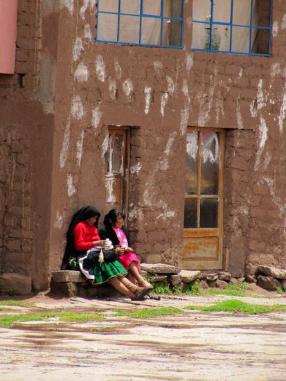 die Mädls von Taquile